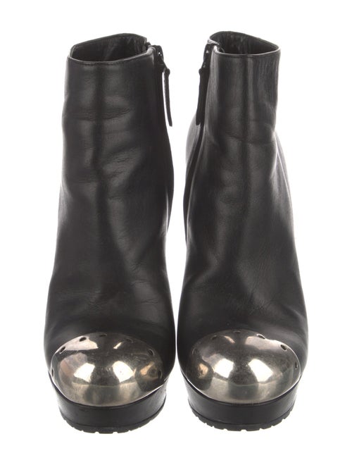 Alexander McQueen Leather Boots