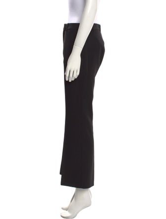 Alexander McQueen Virgin Wool Wide Leg Pants
