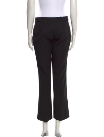 Alexander McQueen Virgin Wool Wide Leg Pants