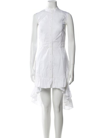 Alexander McQueen Dresses Mock Neck Knee-Length Dress S