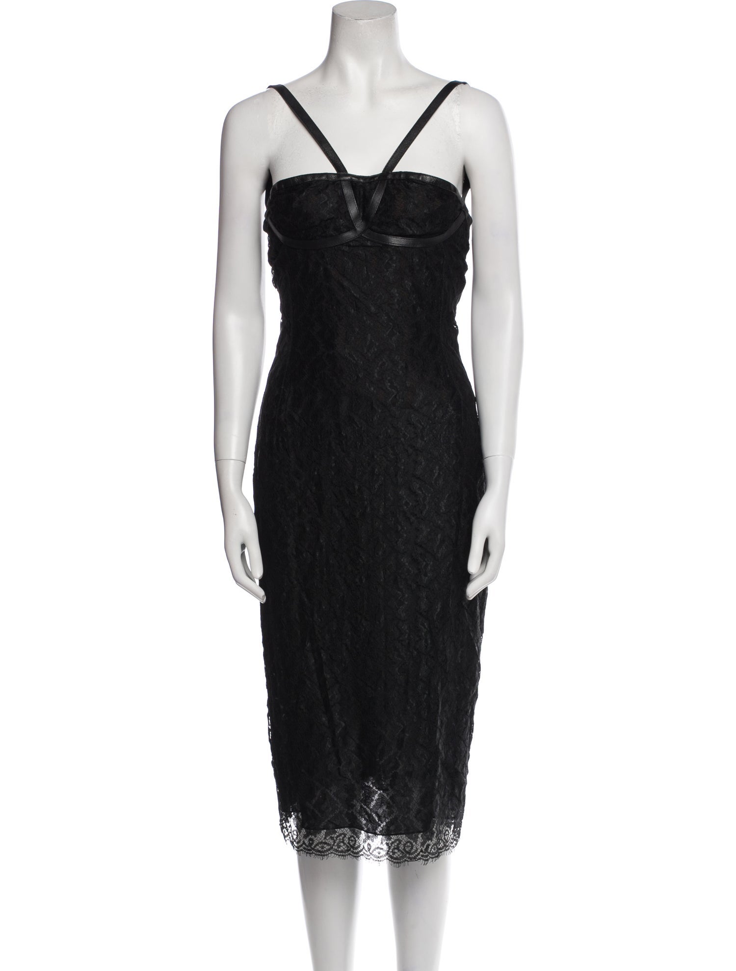 Alexander McQueen Vintage Midi Length Dress