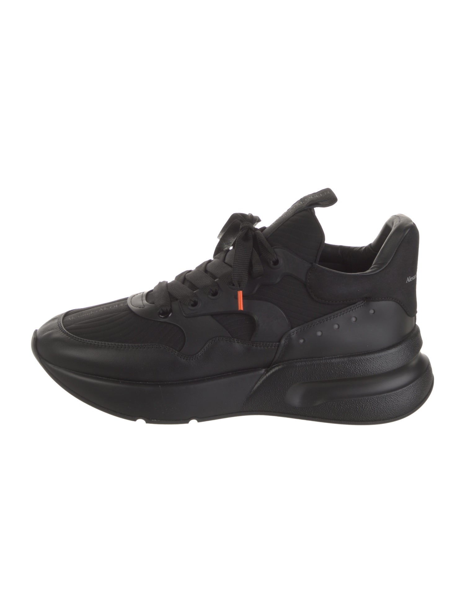 Alexander McQueen Leather Printed Sneakers