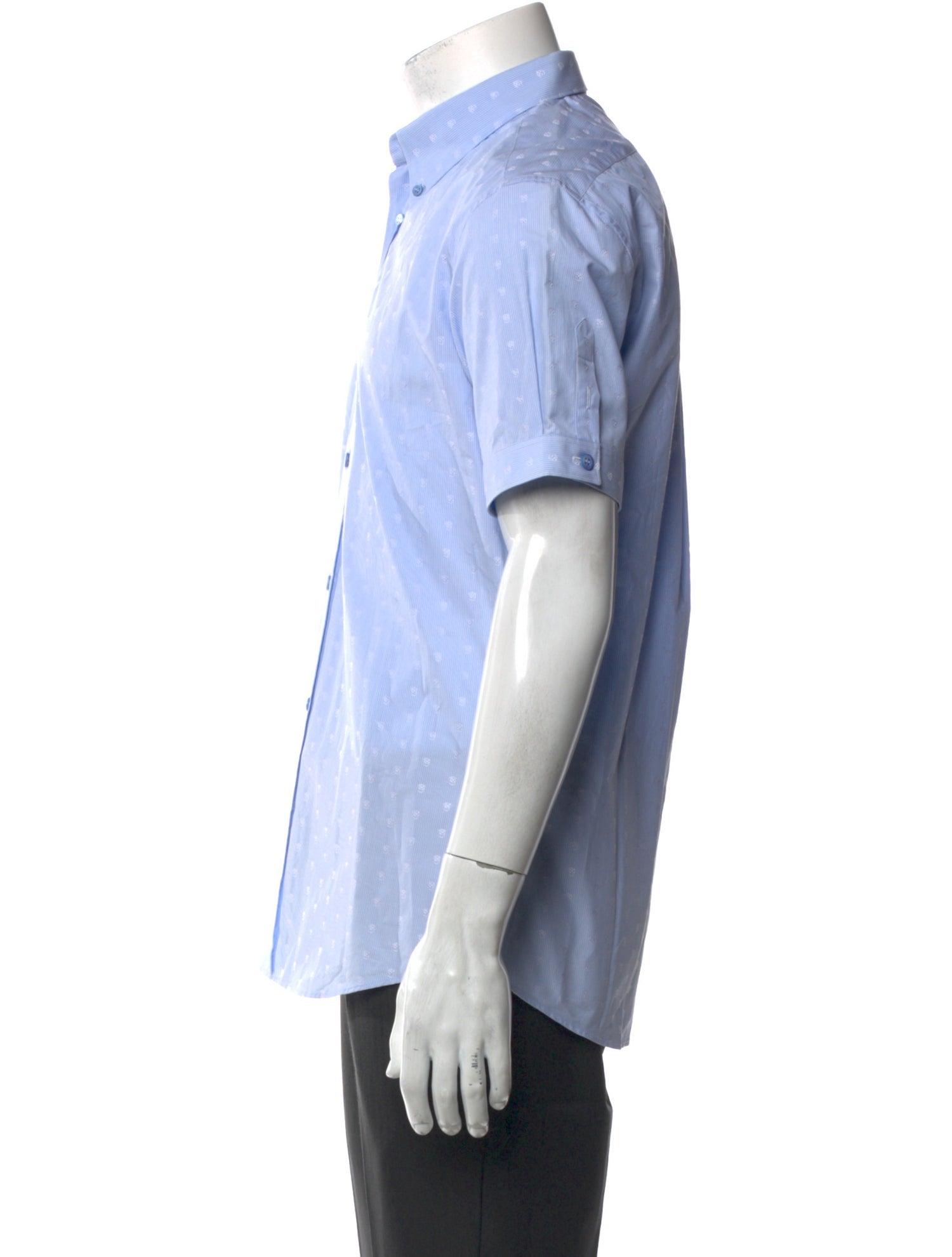Alexander McQueen Skull Short Sleeve Shirt