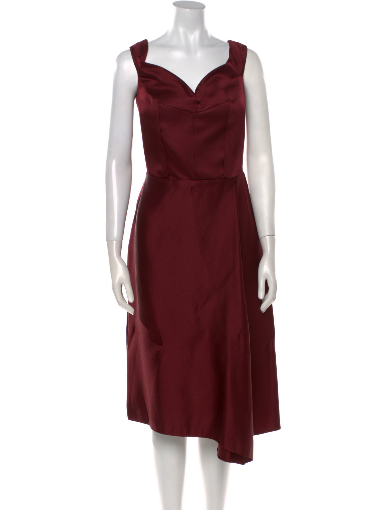 Alexander McQueen Silk Midi Length Dress w/ Tags