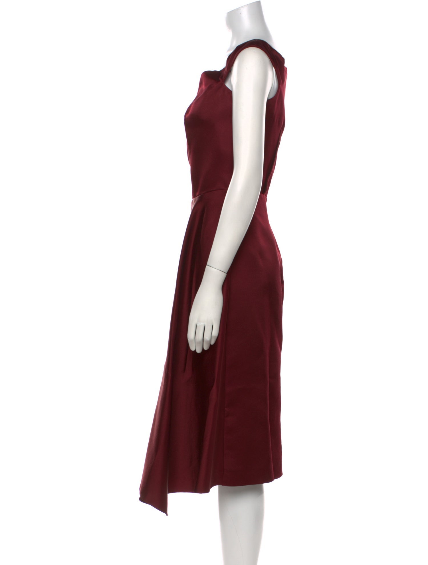 Alexander McQueen Silk Midi Length Dress w/ Tags