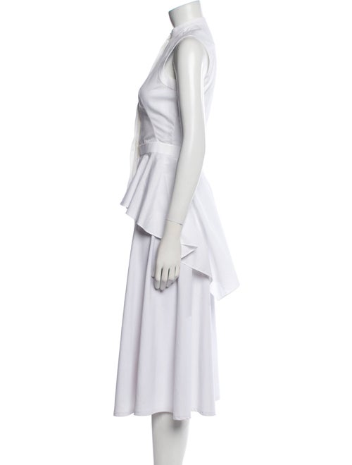 Alexander McQueen Mock Neck Sleeveless Top