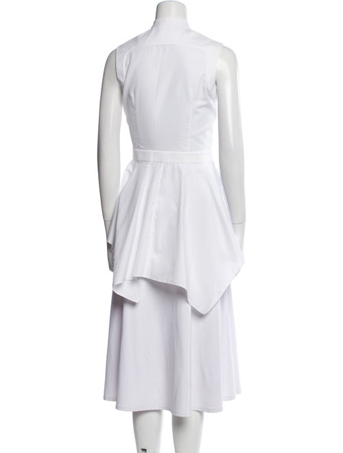 Alexander McQueen Mock Neck Sleeveless Top