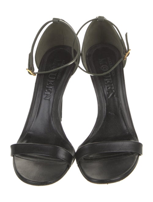 Alexander McQueen Skull Leather Sandals