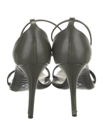 Alexander McQueen Skull Leather Sandals