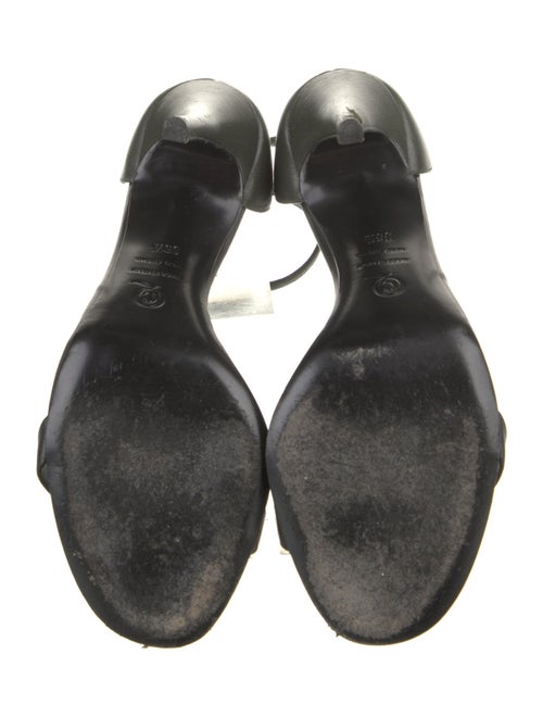 Alexander McQueen Skull Leather Sandals