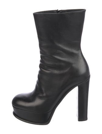 Alexander McQueen Leather Boots