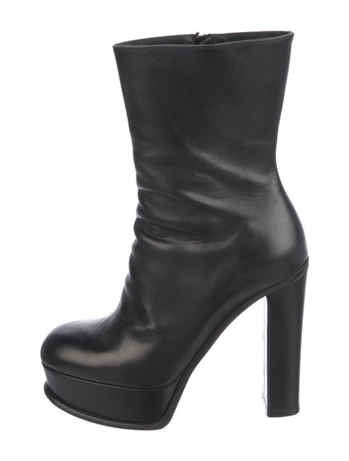 Alexander McQueen Leather Boots