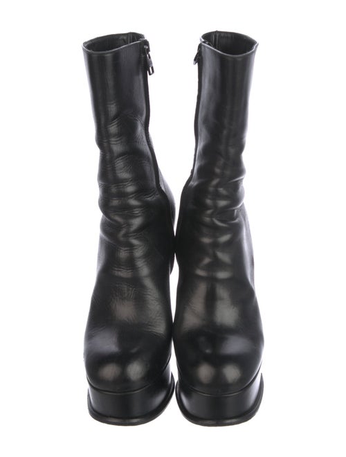 Alexander McQueen Leather Boots