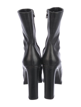 Alexander McQueen Leather Boots