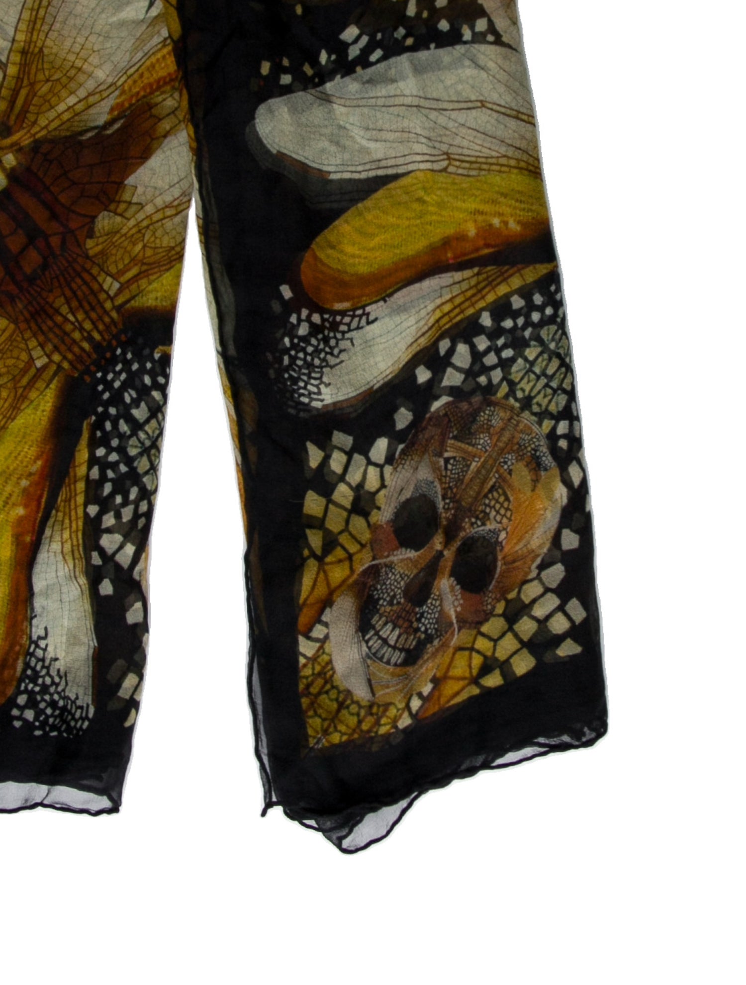 Alexander McQueen Printed Scarf