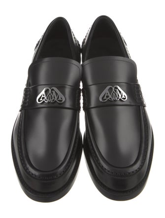 Alexander McQueen Leather Loafers