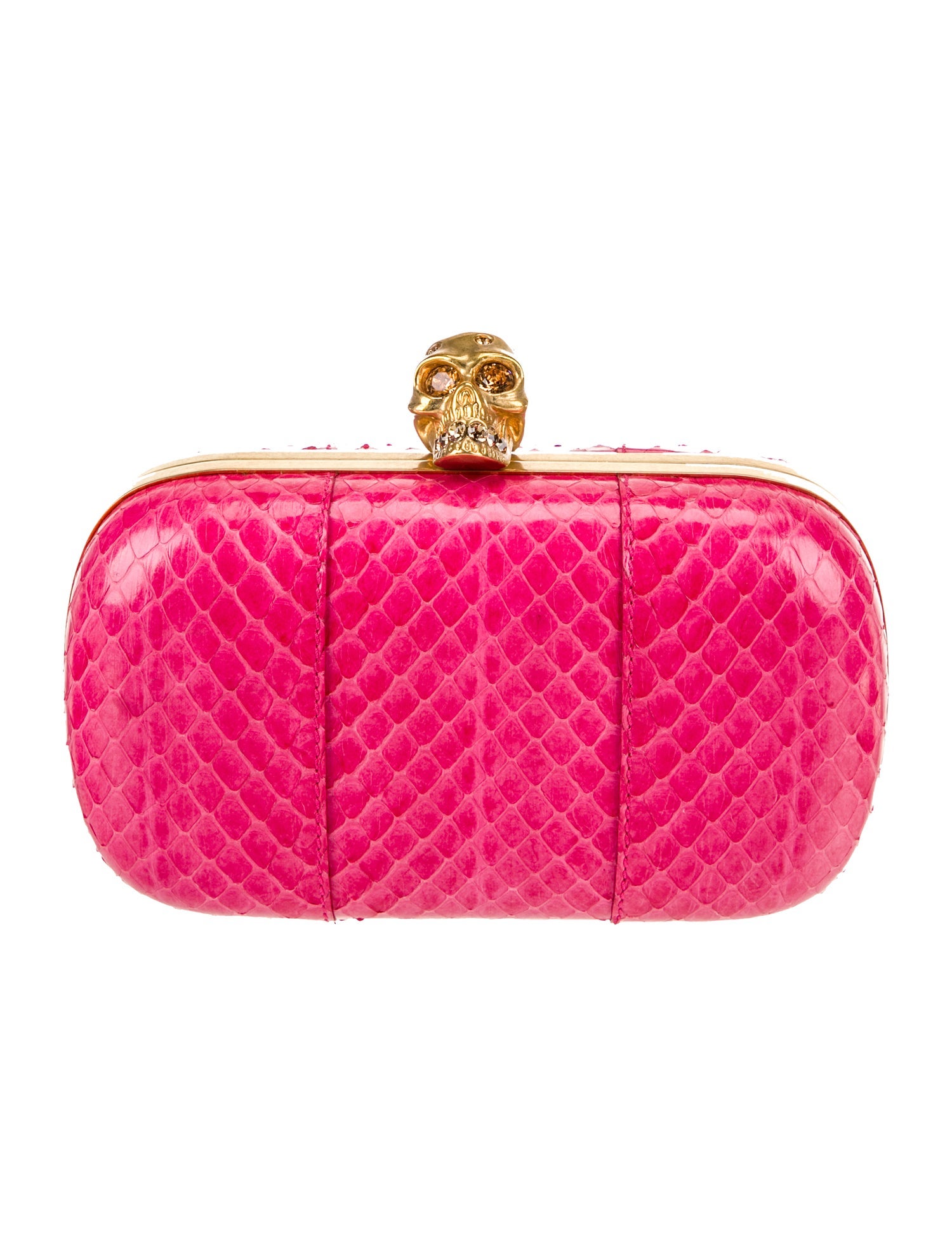 Alexander McQueen Python Minaudière