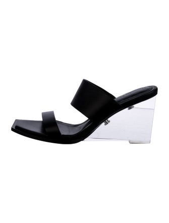 Alexander McQueen Leather Slides