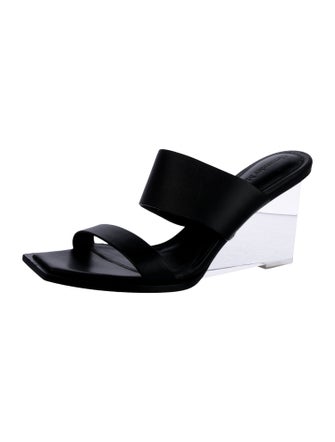 Alexander McQueen Leather Slides