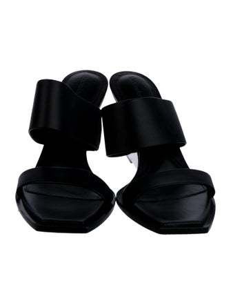 Alexander McQueen Leather Slides