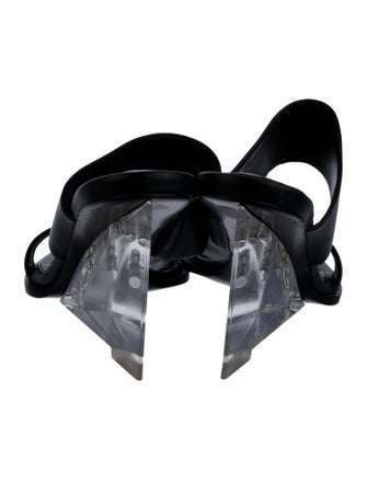 Alexander McQueen Leather Slides