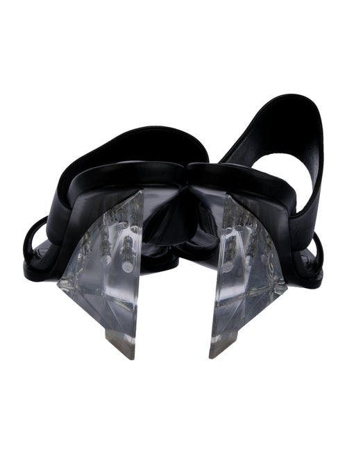 Alexander McQueen Leather Slides