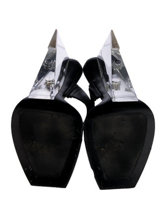 Alexander McQueen Leather Slides