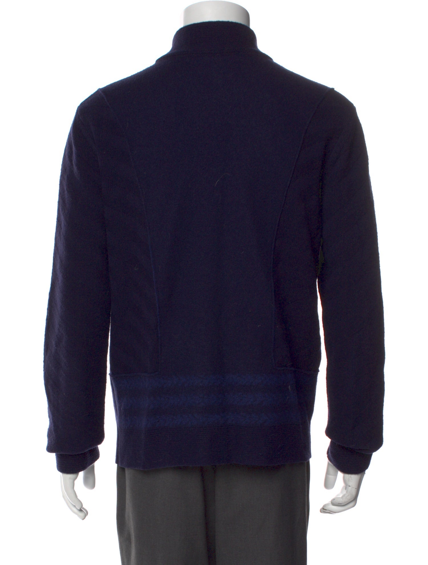 Alexander McQueen Wool Turtleneck Cardigan