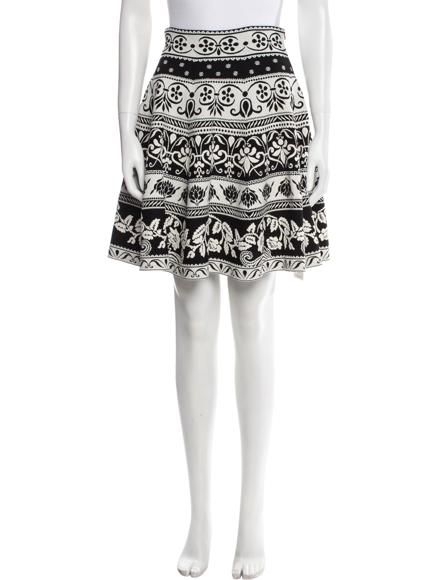 Alexander McQueen Printed Knee-Length Skirt