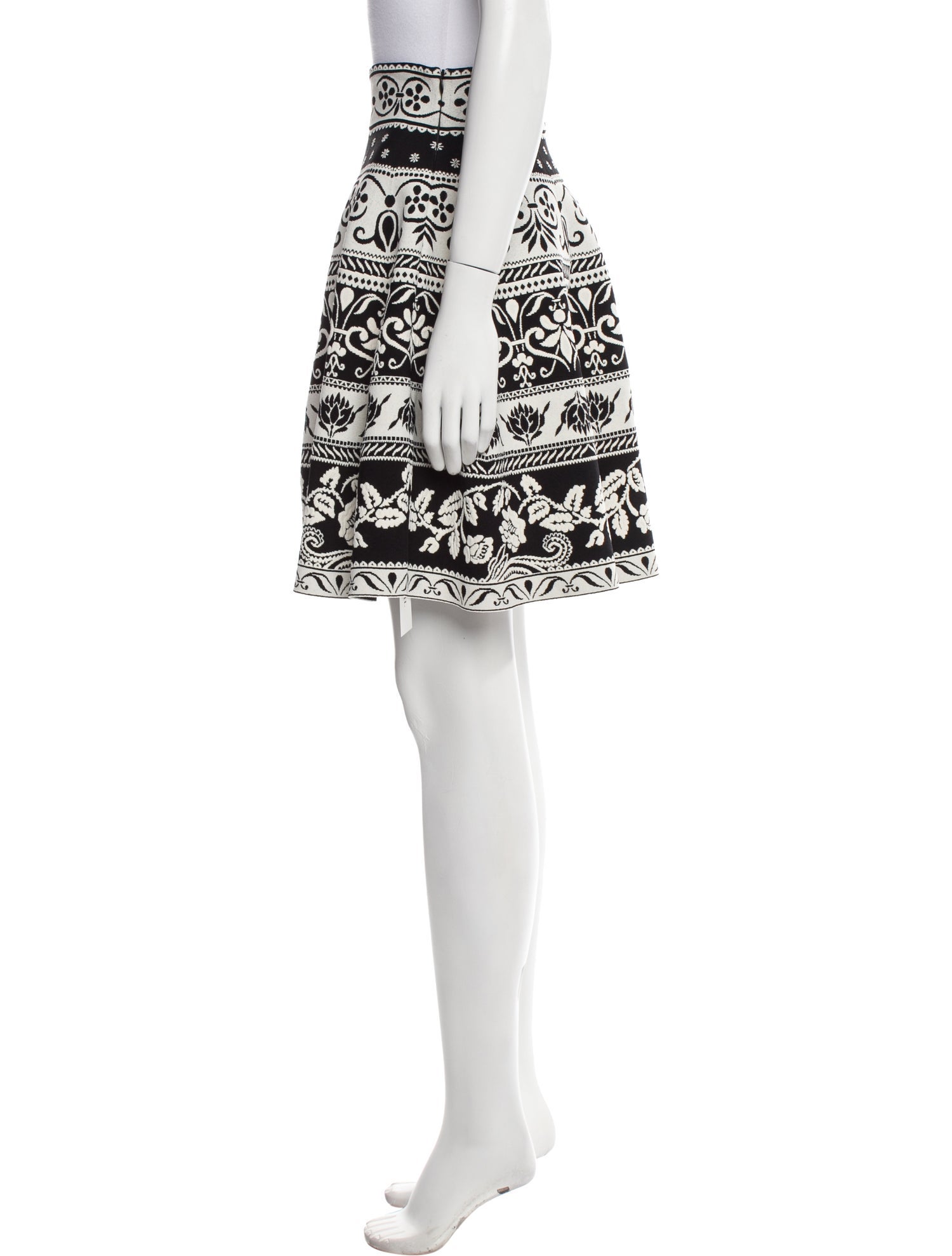 Alexander McQueen Printed Knee-Length Skirt