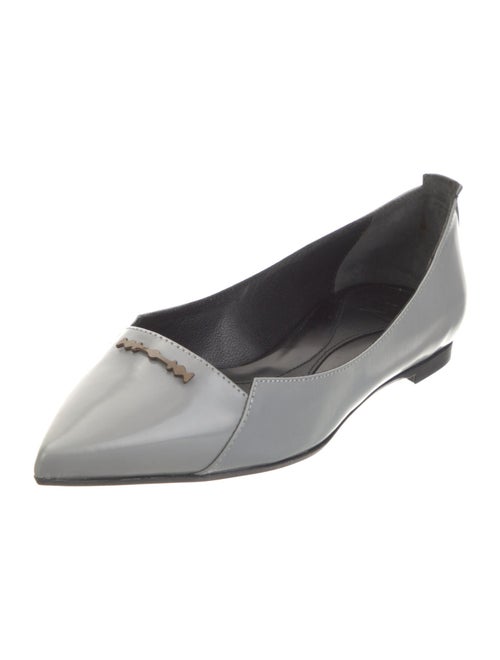 Alexander McQueen Leather Ballet Flats