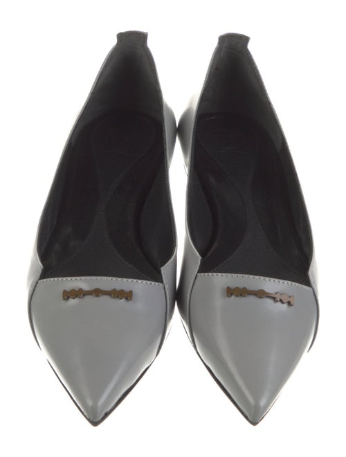 Alexander McQueen Leather Ballet Flats