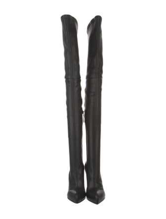 Alexander McQueen Leather Boots