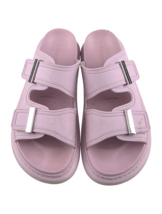 Alexander McQueen Rubber Slides