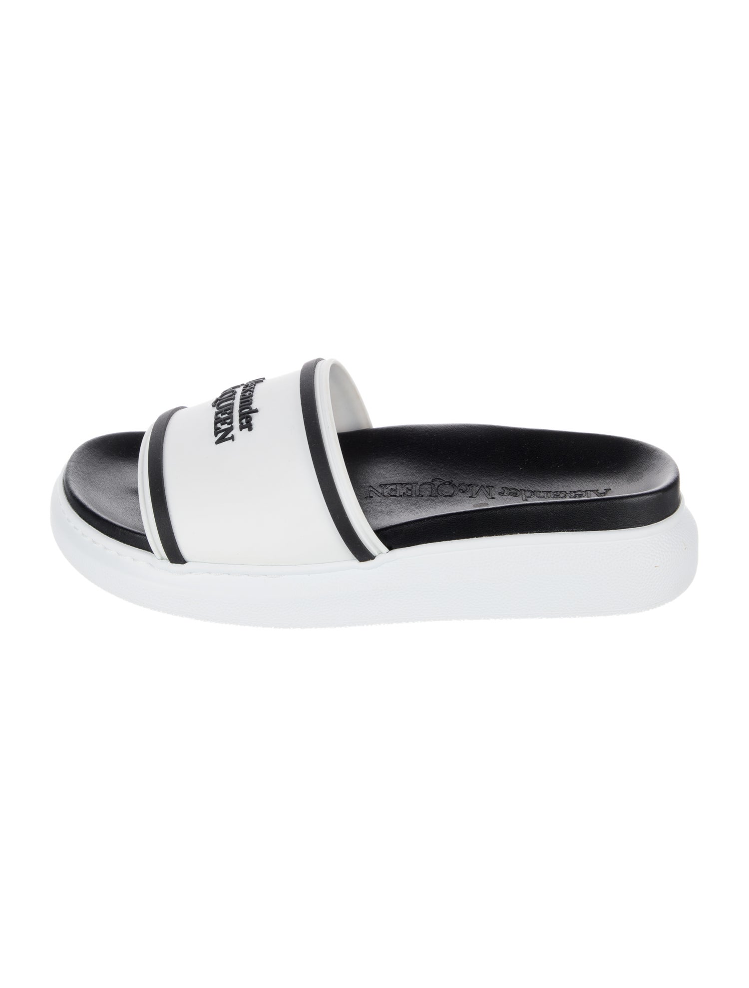 Alexander McQueen Rubber Slides