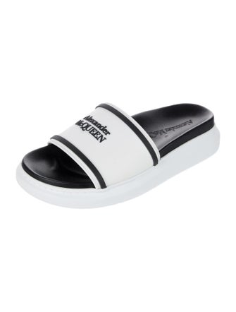 Alexander McQueen Rubber Slides