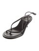 Alexander McQueen Leather Slingback Sandals