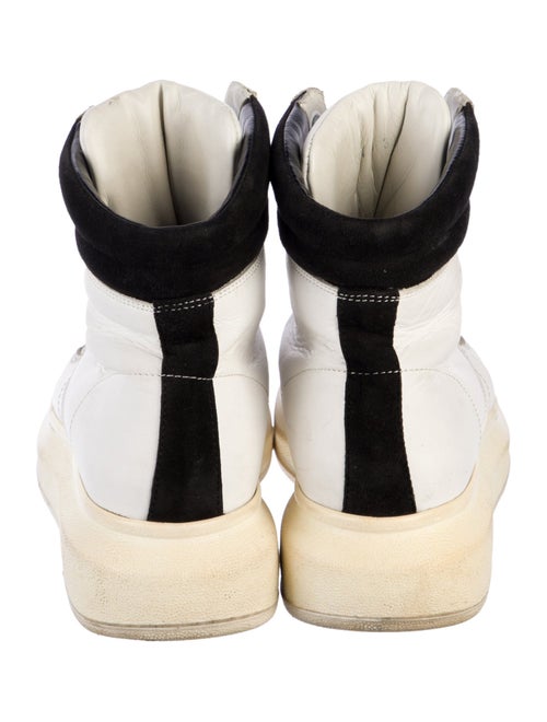 Alexander McQueen Leather Wedge Sneakers