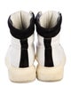 Alexander McQueen Leather Wedge Sneakers