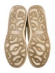 Alexander McQueen Leather Wedge Sneakers