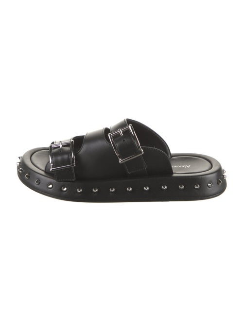 Alexander McQueen Leather Slides