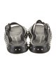 Alexander McQueen Leather Slides
