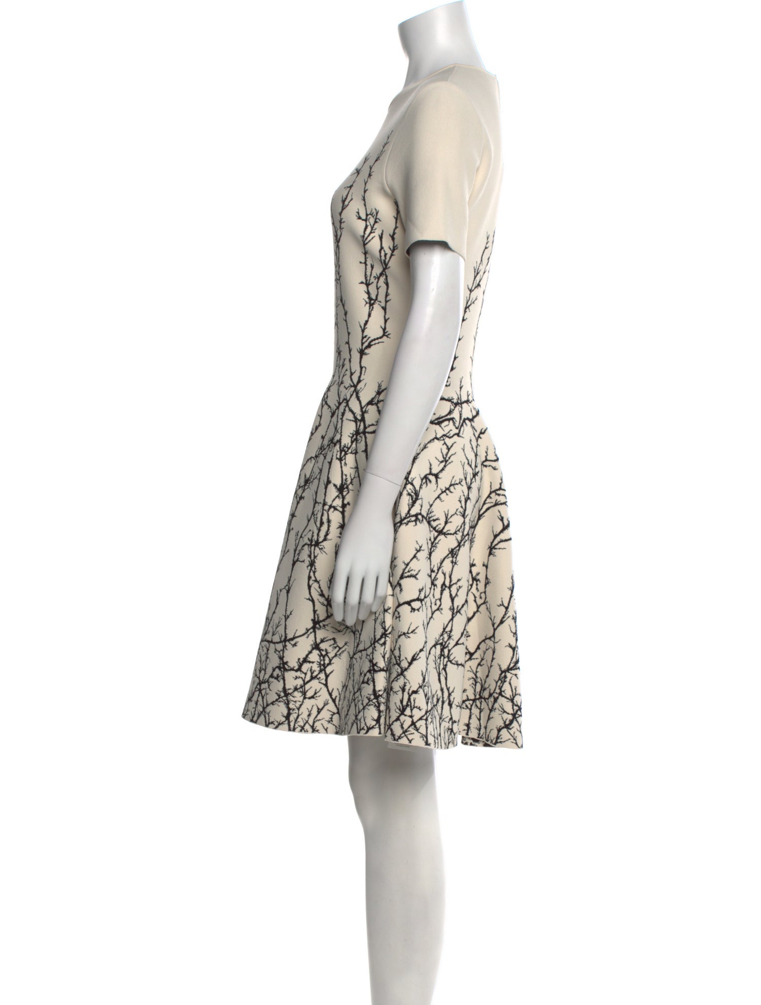 Alexander McQueen Printed Mini Dress w/ Tags