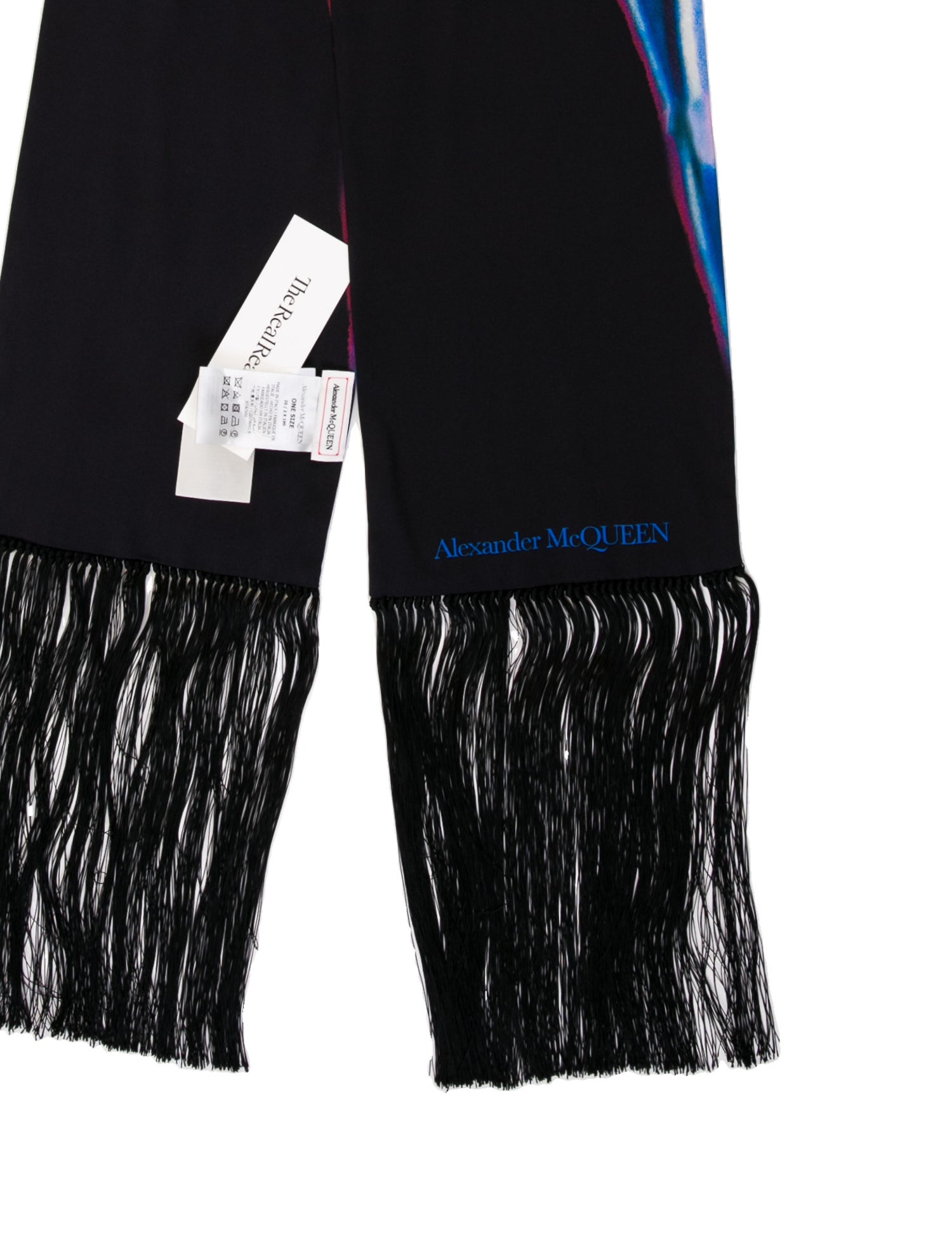 Alexander McQueen Silk Printed Scarf