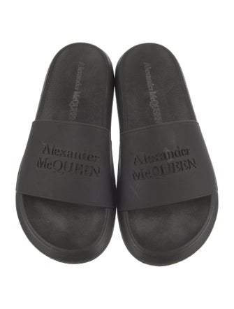 Alexander McQueen Rubber Slides
