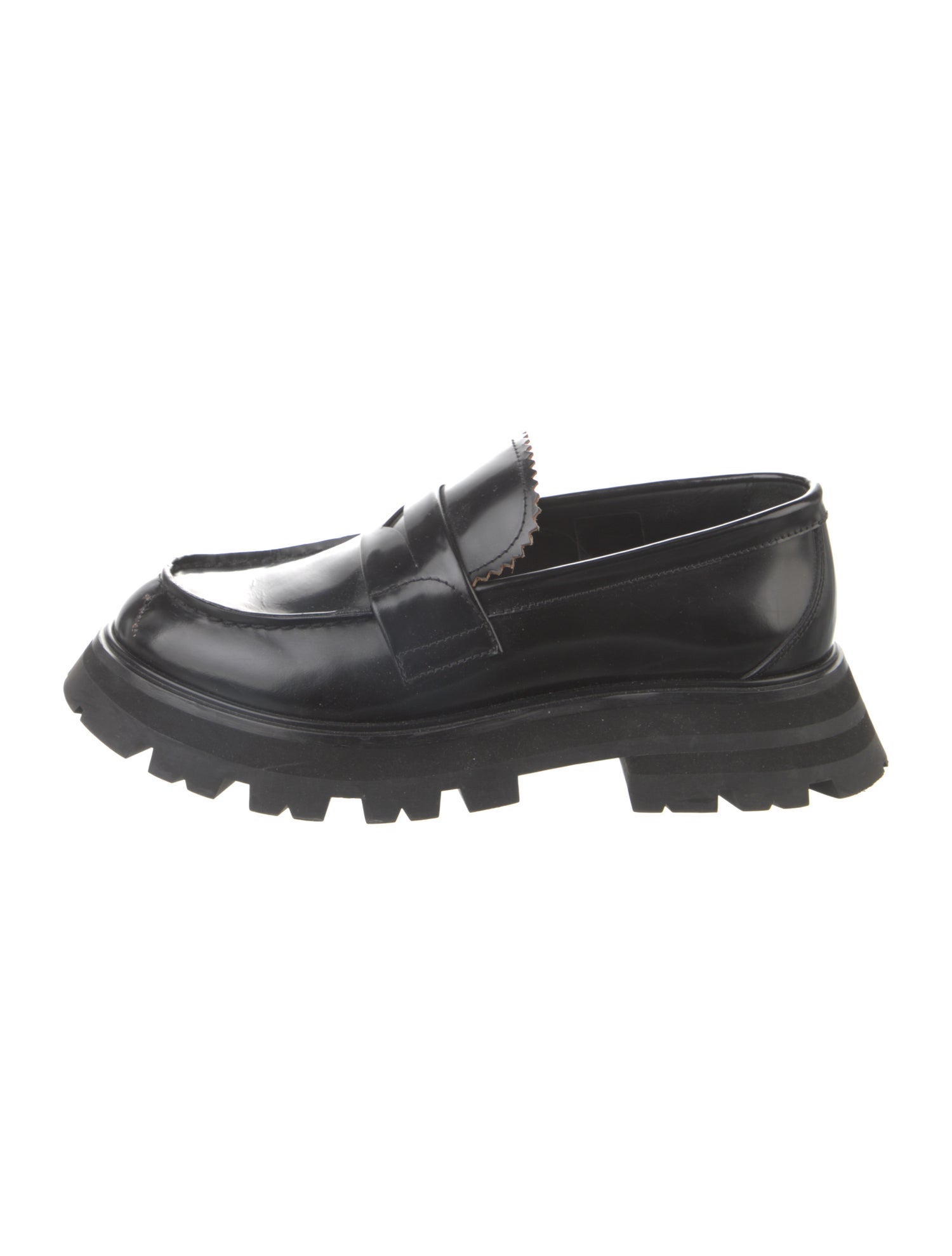 Alexander McQueen Leather Loafers