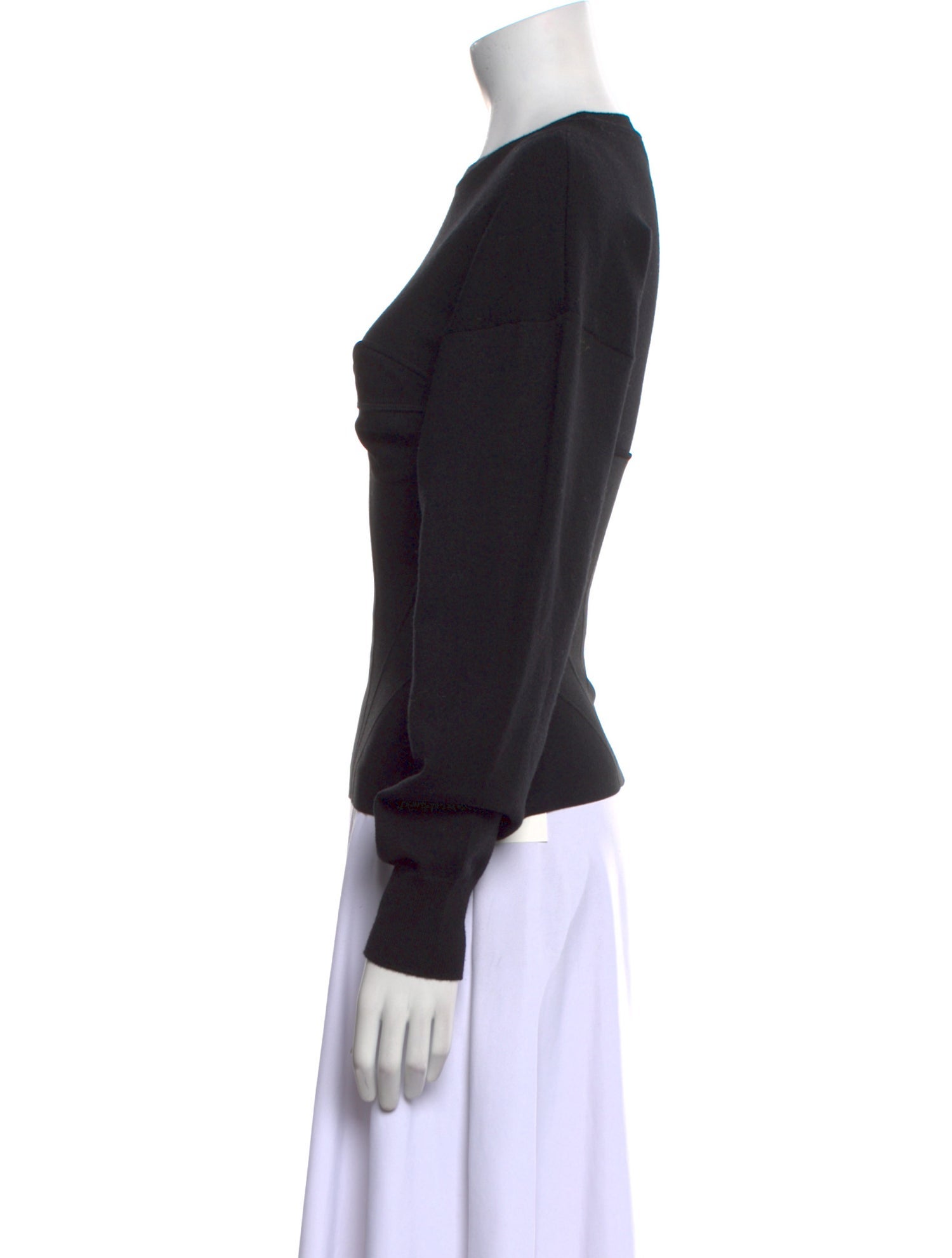 Alexander McQueen Wool Crew Neck Sweater