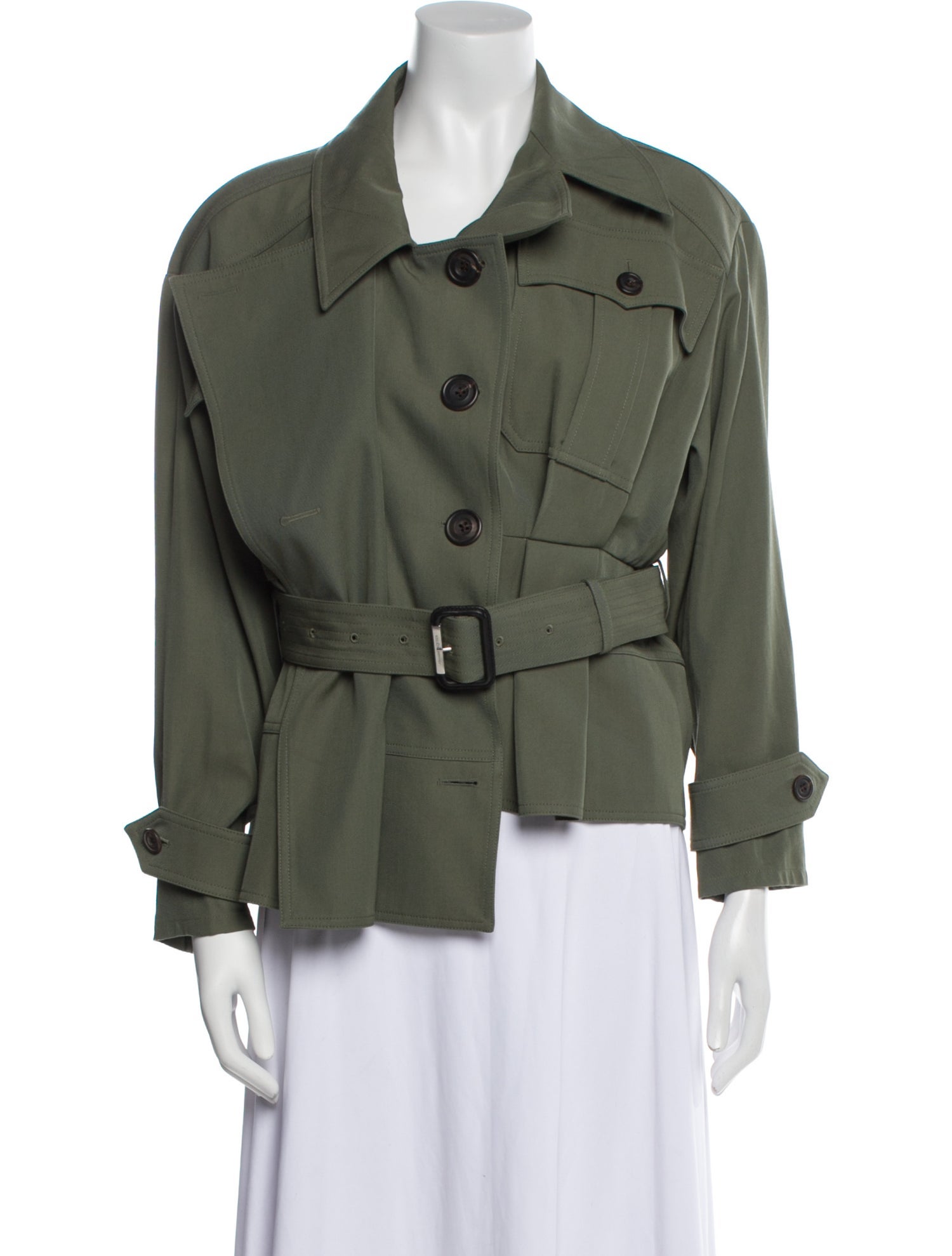 Alexander McQueen Wool Utility Jacket