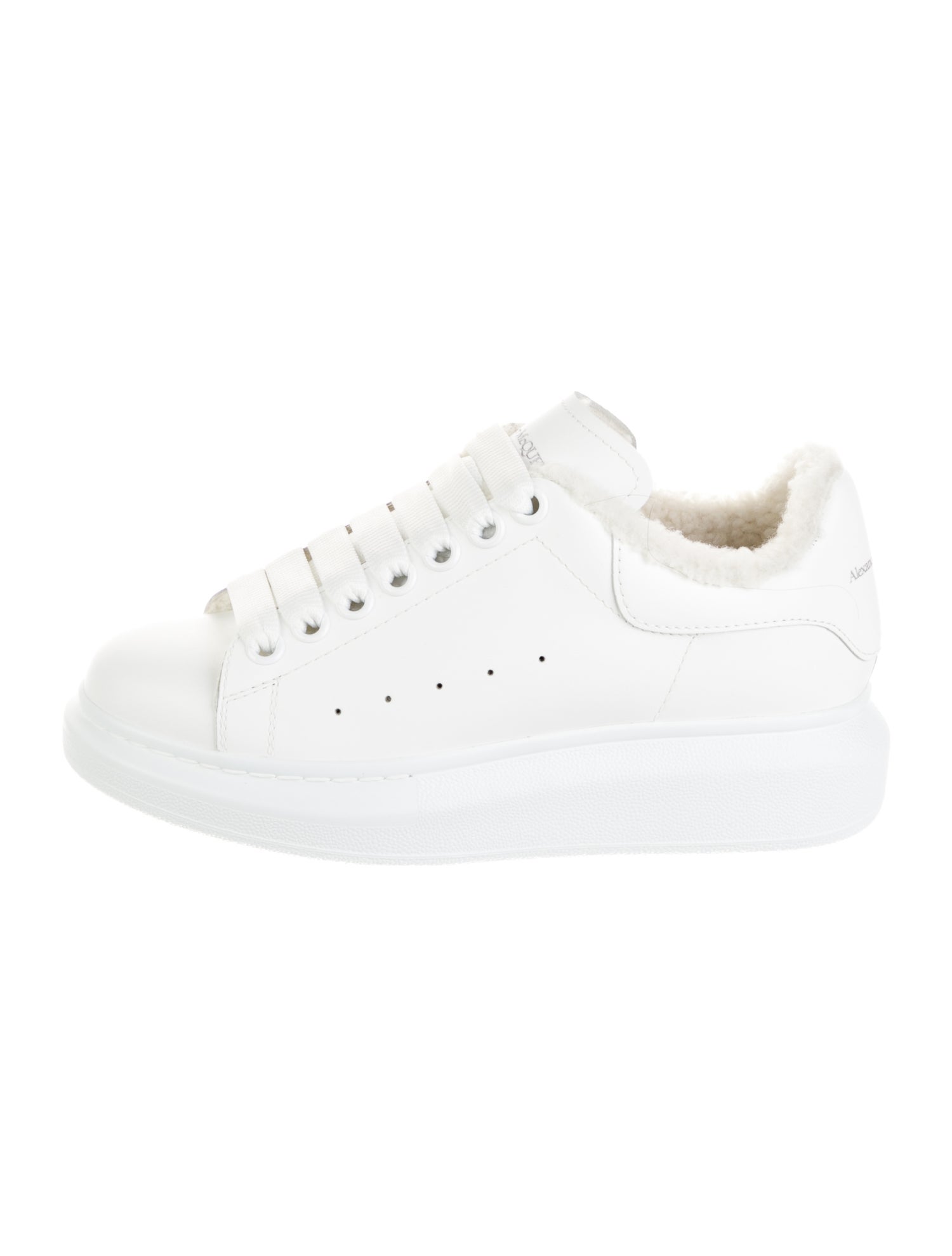Alexander McQueen Leather Sneakers w/ Tags