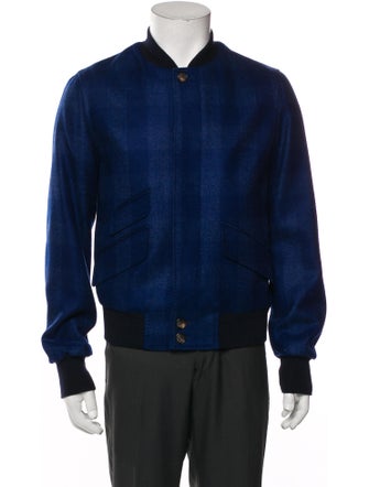 Alexander McQueen Wool Bomber Jacket